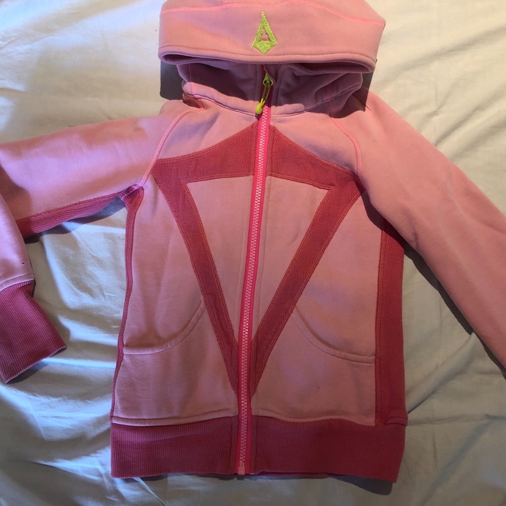 Ivivva pink Scuba Hoodie